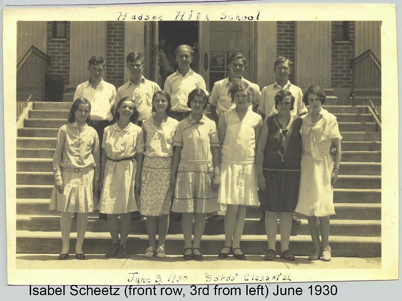 1930_Scheetz, Isabel school